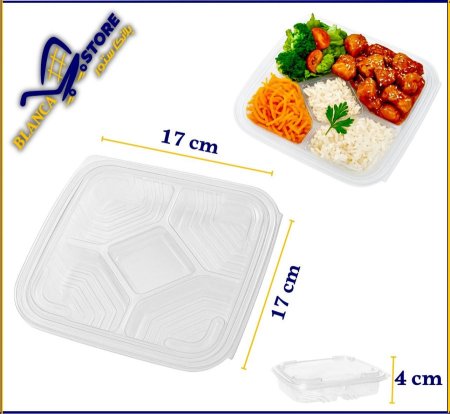 علبة خمس قطع مربع